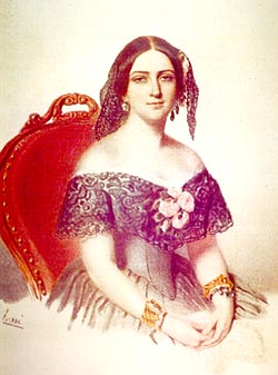 Аврора Карамзина Худ. Эмилио Росси, 1846-1847 